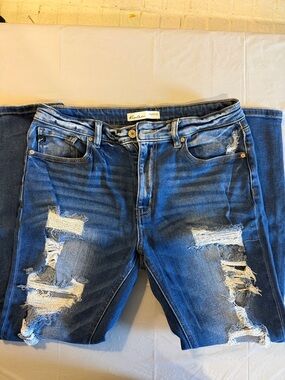 KanCan High Rise Blue Denim Jeans